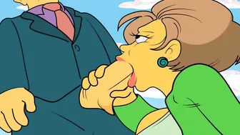 |THE SIMPSONS| SEYMOUR GETTING a FELLATIO FROM EDNA