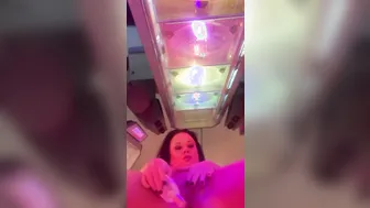 Star Masturbating into Crowded Tanning Salon