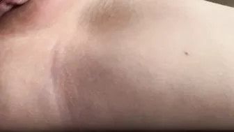 Dripping Vagina Moans and Shows a Huge Hole