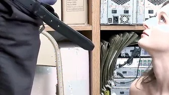 Strict Officer Fucks and Leaves Shoplifter