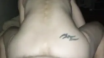 Woman ride mushroom blowjob penis with asshole