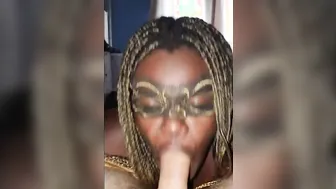 ollie and steph: my ebony ex-wife pumps my penis