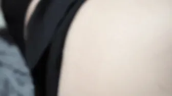 chick into skirt help me cum - Banged doggy style and cowgirl 