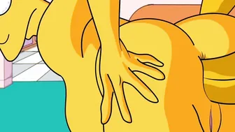 |THE SIMPSONS| LENNY FUCKS MARGES BOOTY