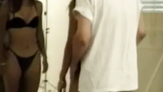 Adorable 18 Blowing 2 Men Off