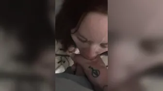 Sucking Off his Penis and he Jizzes all over my Face twice inside a Row