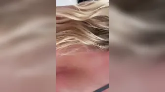 Mrs. Fly trying to Decide which Swimsuit is most appropriate for the Neighborhood Pool