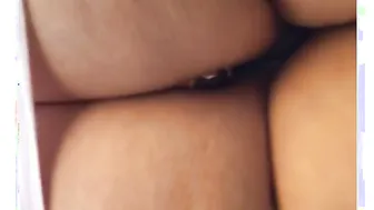 Woman masturbates inside various outdoors places and squirts part2