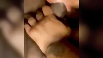 Gigantic Booty Biracial Sucking Off Gigantic African Penis @ Work