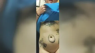 PAWG Undressed and Shakes Butt before Shower