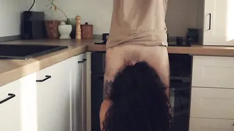 Dinner wasnt Ready so I Gave him my Extra Tight Vagina - Amateur Lovers