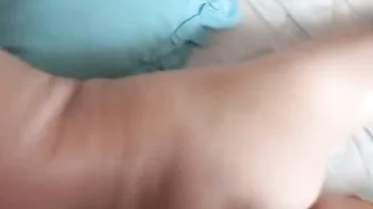 First Cum porn video – First time I cum on my ex-wifes sisters booty she