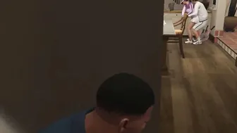 GTA Freaky Vouyeur is Sneeking inside to Unkown House