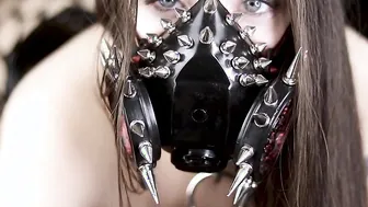 Slow motion respirator hand job gets nailed Preview