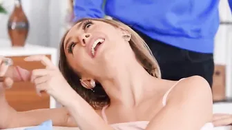 Thin Tiny 19 Yo Chloe Temple Squirts On Her Roommate’s Face