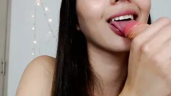 Effy loves to choke on a huge dick and make