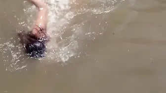 Nina Dobrev’s incredible body into a hot swimsuit