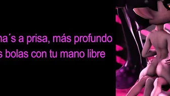 JOI Español animated Splatoon Mar(Callie) Instrucciones para masturbarse