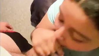 Huge booty Hispanic loves sucking off dick
