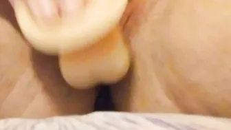 double penetration with my Dildos makes me Cum so Rough  SOOOO Fast