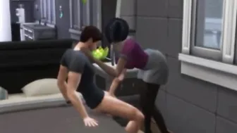 Mom Cheats her Hubby -throat Pie