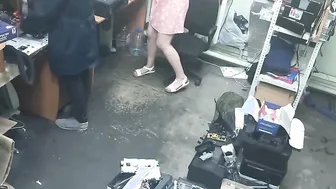 Slutty Blonde Outdoor Masturbates Next to Stranger
