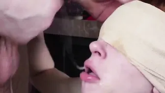 Dirty hoe licking butt and sucking off penis