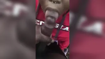 Ebony creampie