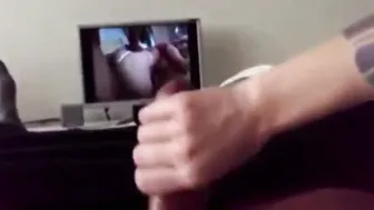 Tattoo Maid Caught me Jerking my big black cock Rod