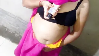 Into Morning With My Lady Boss I Plowed Her Booty With Vibrator