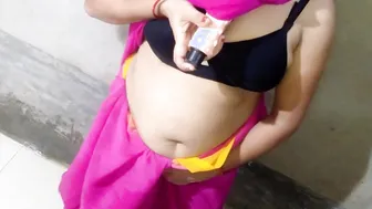 Into Morning with my Lady Boss I Screwed her Butt with Vibrator she Satisfaction with Pain and Hand Job my Penis