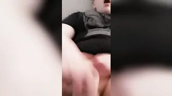 Vulgar cougar tries to Stay Quiet with double penetration