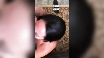 Fiance Deep Throat’s Penis with Cum on Amazingly Hot Melons