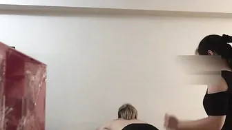 Legit RMT Korean Intern Give Into Big Dick 2nd session
