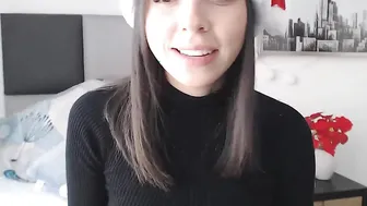 Adorable hispanic with pure face loves to suck dick while