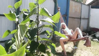 I caught my next door masturbating furiously outside