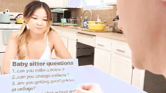 Reality Junkies - Sexsual Babysitter (Lulu Chu) Getting A Taste Of Her