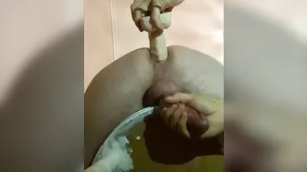 Fucking his Tight Asshole on a Chair