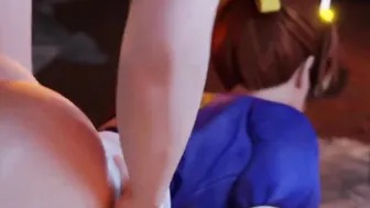 【MMD R-teenagers SEX DANCE】TWO BROKEN BOOTY EXTREME GROUP DRY おいしいお尻 [MMD]