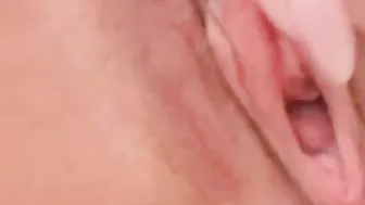 Slow Booty inside Butt and Leaking Cunt