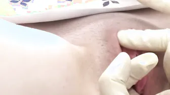 Doctor Finds a Condom In of Barely Legals Vagina and She Begs Him