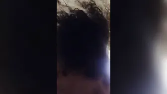 LightSkin Sucking Gigantic big black cock Into The Kitchen