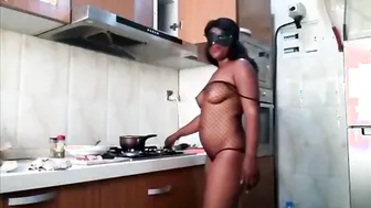 I Asked my Maid to Stay inside Goddess Lingerie Today