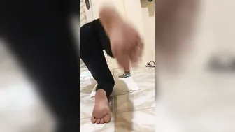 Gigantic Butt Morning Workout with Crazy Feets - Bae Hispanic