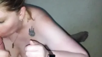 Amateur Cheating Wifey ORAL SEX Facial