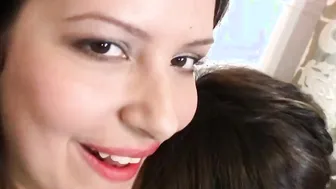 Filthy girlfriends inside their first sexual sex tape