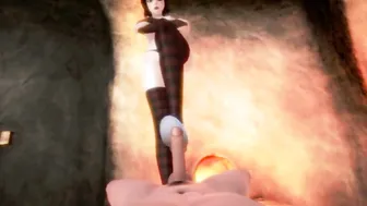 Hotel Transylvania - Mavis Dracula Shoejob and Devils Pedicure - 3D Porn