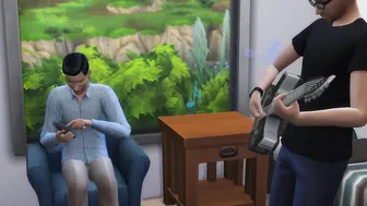 Sims four: Milfs Swap Stepsons for a Head Competition