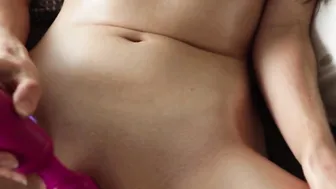 Crazy Hot College bimbos Oils herself up and has Multiple Shaking Orgasms [LOUD]