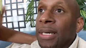Big Titted African Hot Tatiana Hope Getting Spread by an Older